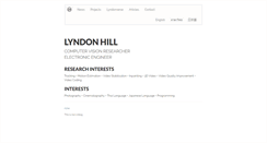 Desktop Screenshot of lyndonhill.com